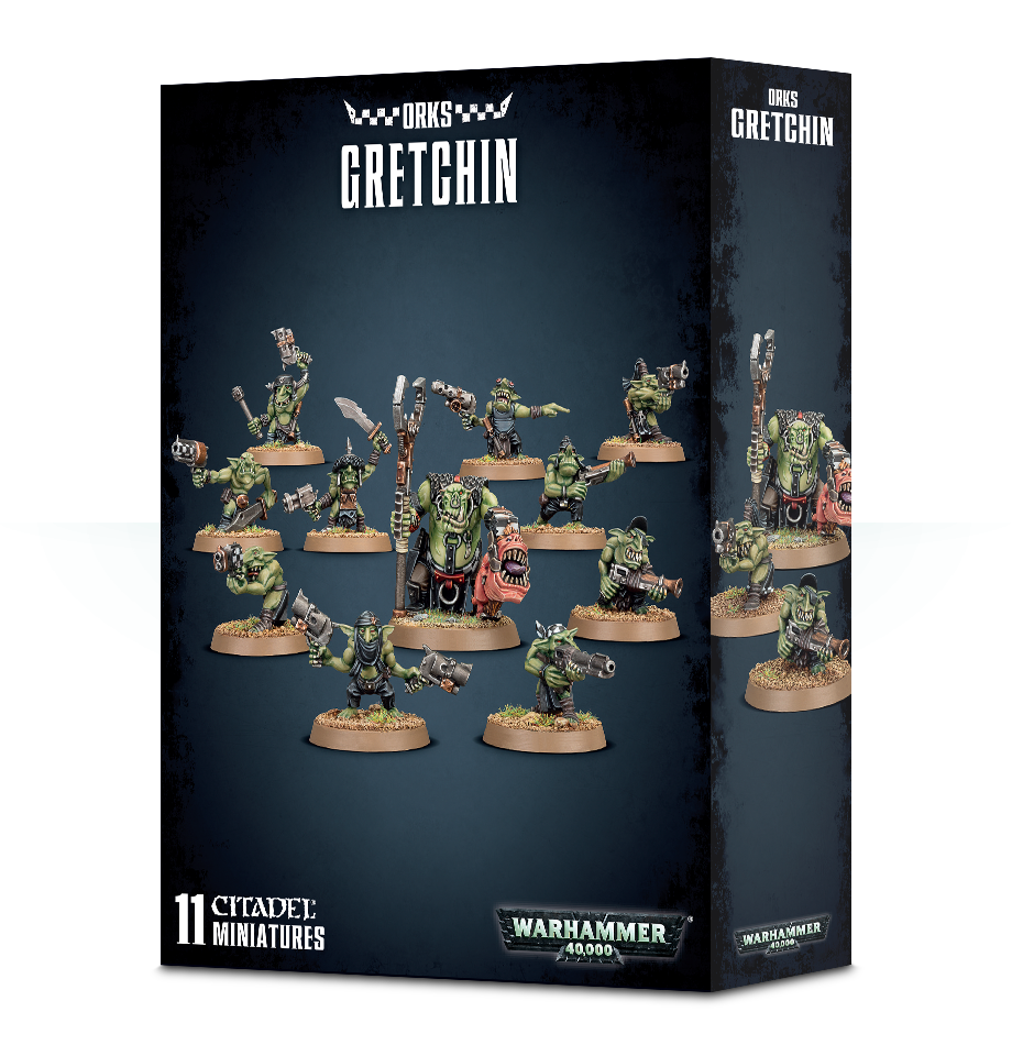 WH 40K: Orks - Runtherd and Gretchin