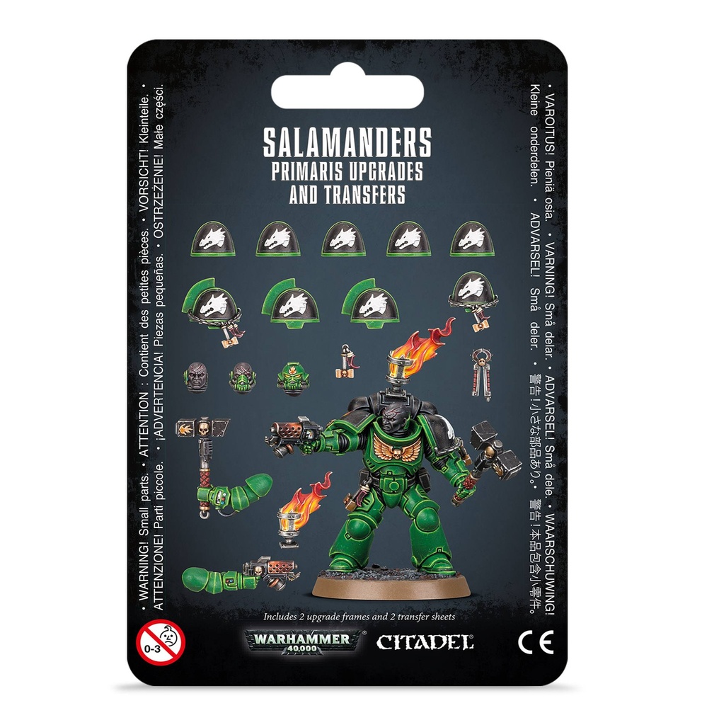 WH 40K: Salamanders - Primaris Upgrades & Transfers