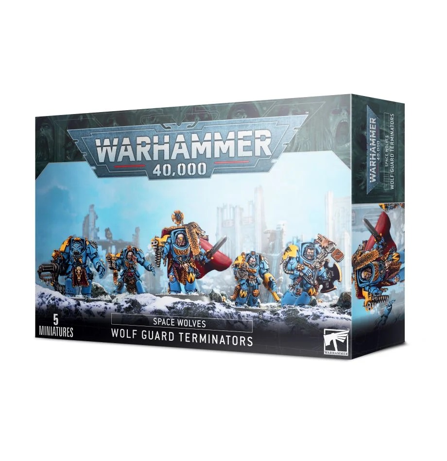 WH 40K: Space Wolves - Wolf Guard Terminators