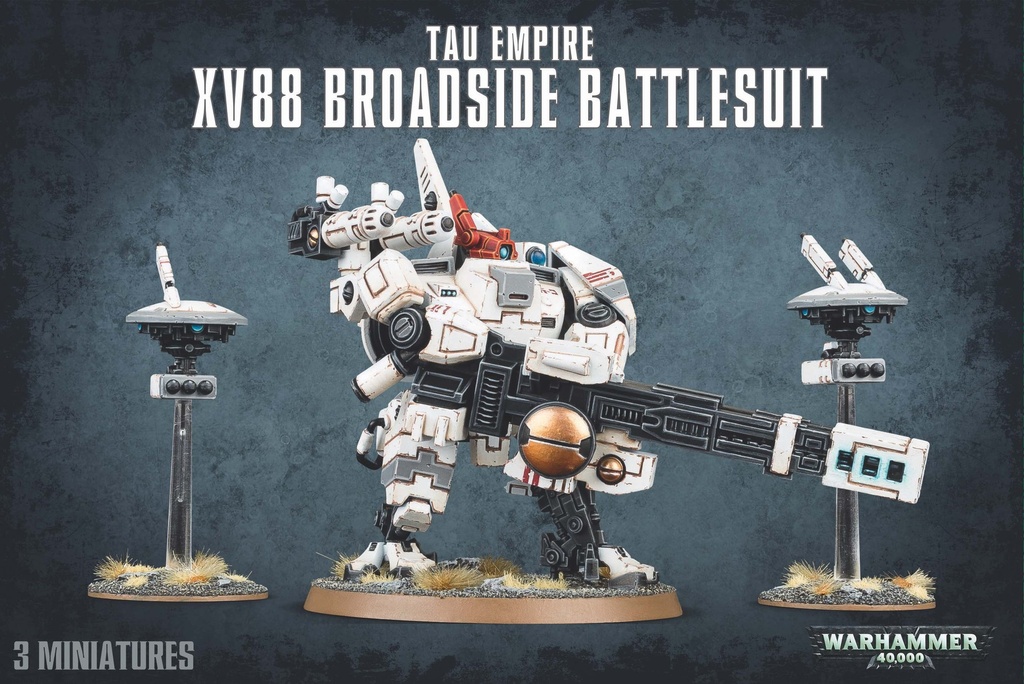 WH 40K: T'au Empire - Broadside Battlesuits