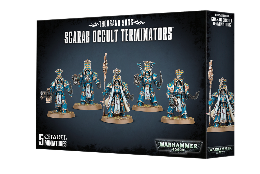 WH 40K: Thousand Sons - Scarab Occult Terminators