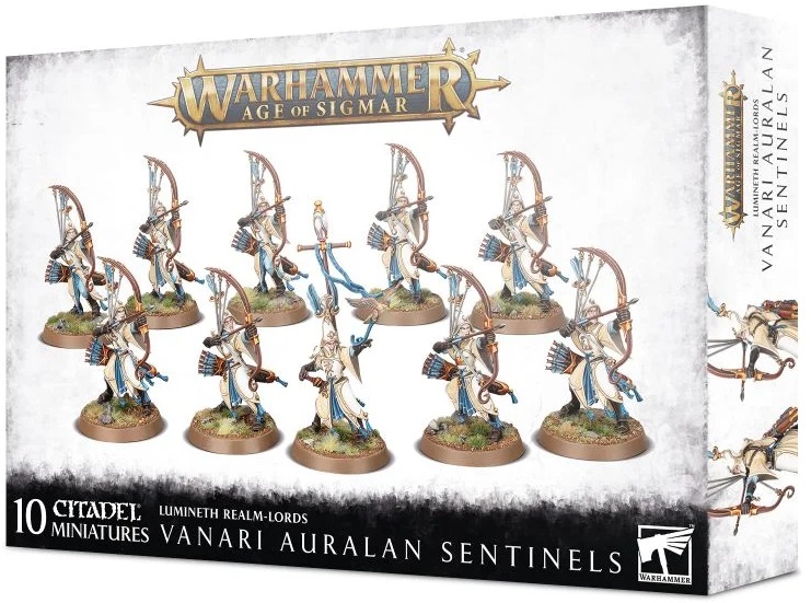 WH AoS: Lumineth Realm-Lords - Vanari Auralan Sentinels