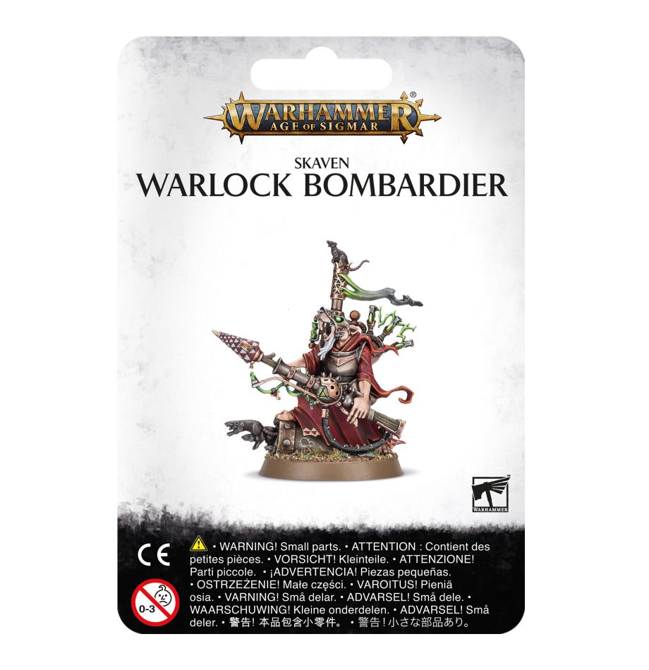 WH AoS: Skaven - Warlock Bombardier