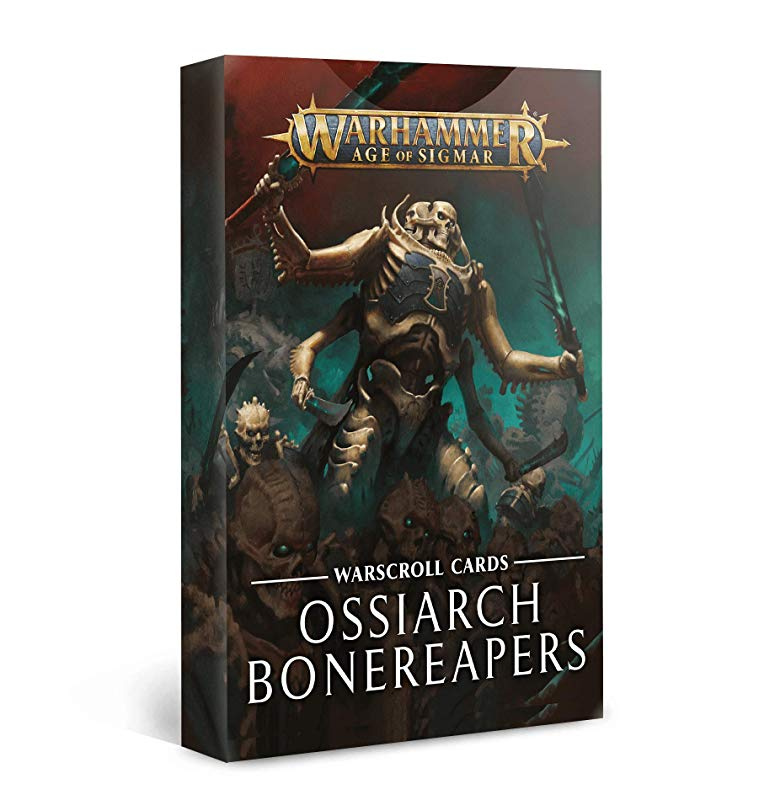 WH AoS: Warscroll Cards - Ossiarch Bonereapers
