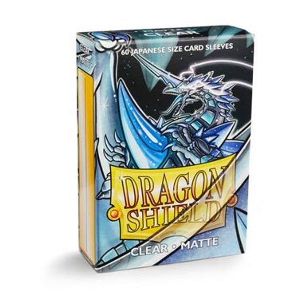 Sleeves: Dragon Shield - Japanese Size - Matte (x60) - Clear