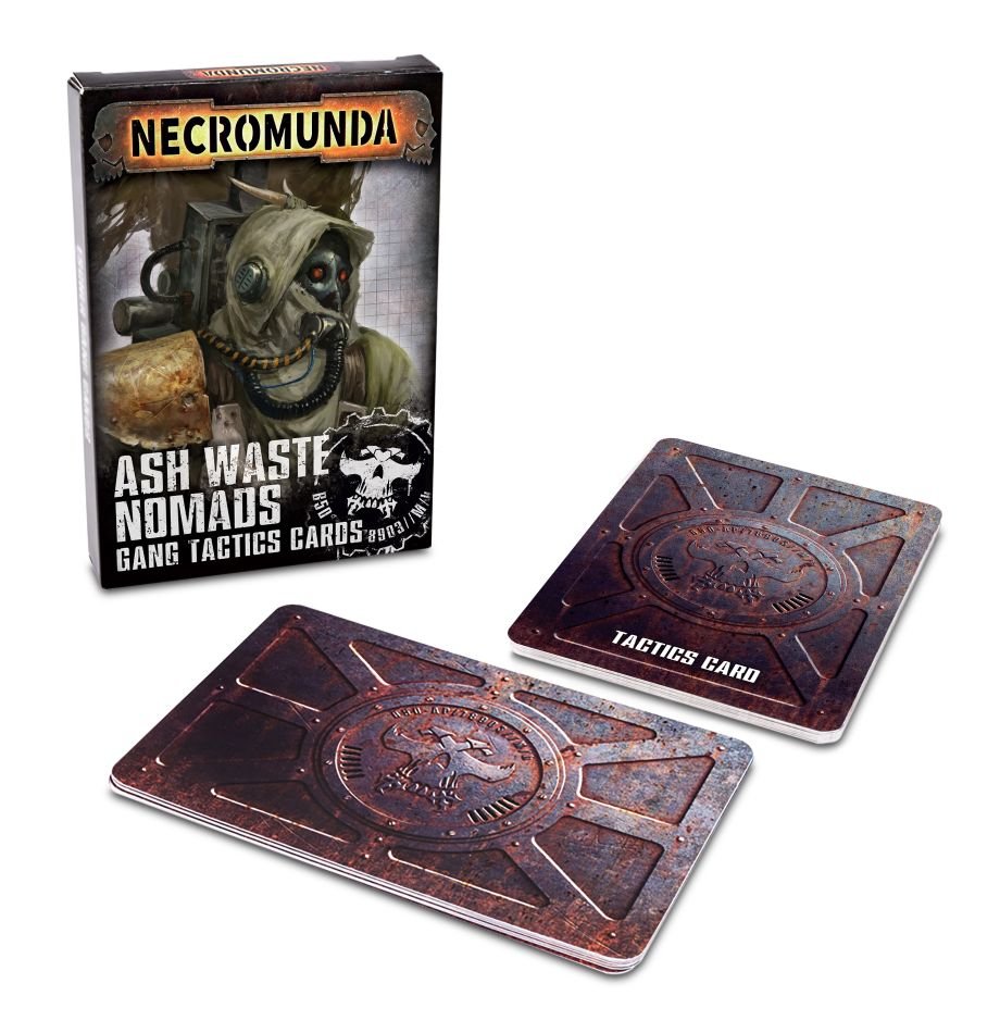 WH Necromunda: Ash Wastes - Nomads Gang Tactics Cards