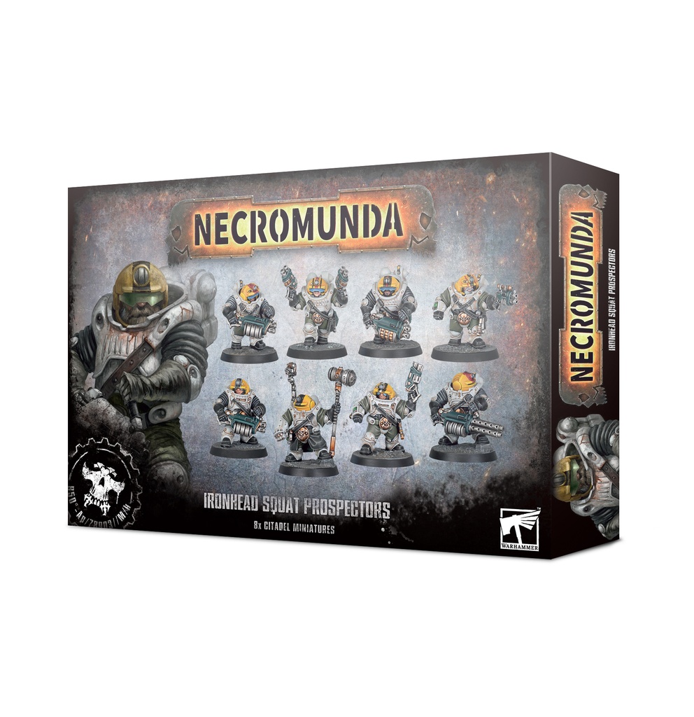 WH Necromunda: Ironhead Squat Prospectors