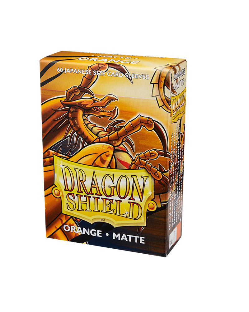 Sleeves: Dragon Shield - Japanese Size - Matte (x60) - Orange