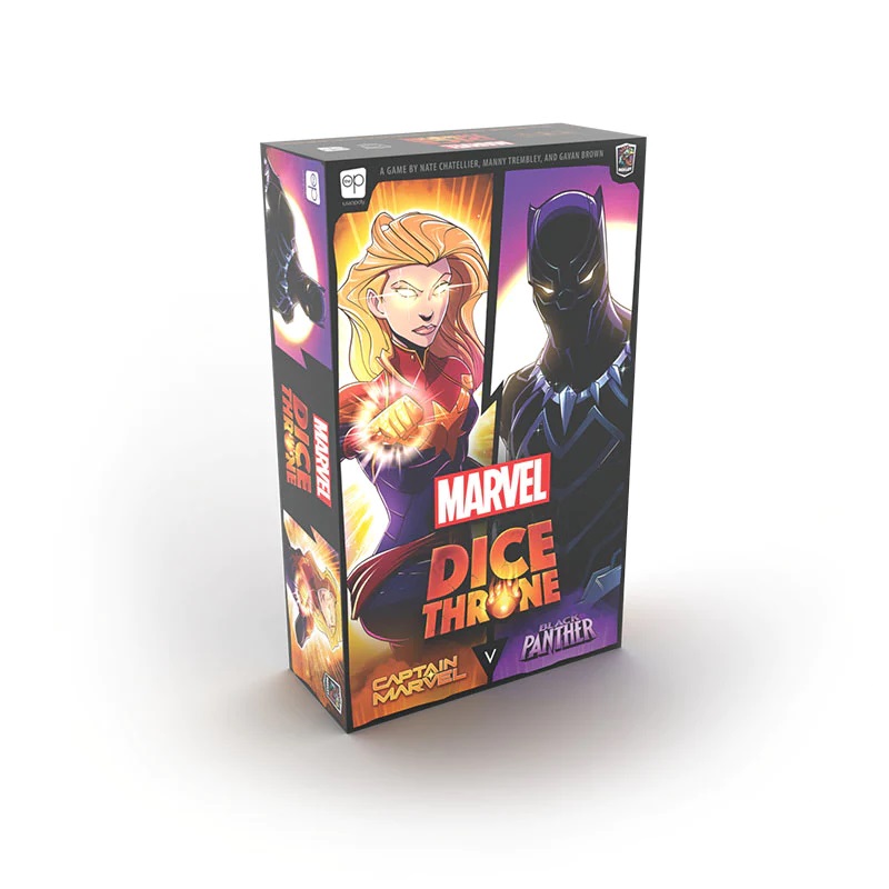 Dice Throne: MARVEL 2-Hero - Captain Marvel, Black Panther