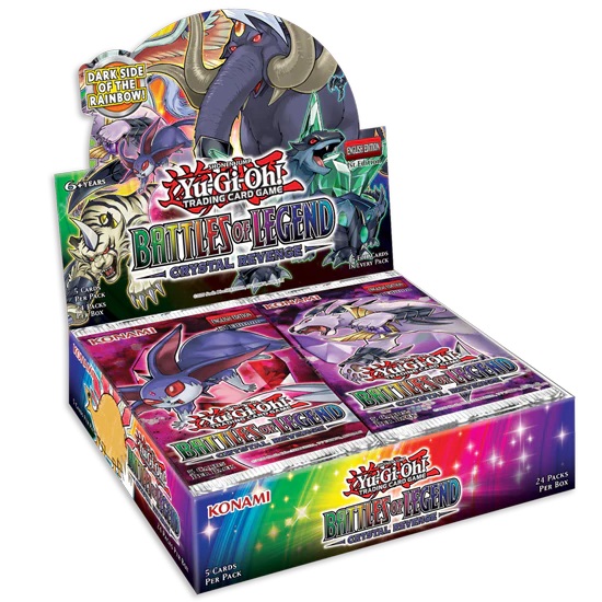 Yu-Gi-Oh! TCG:  Battles of Legend Crystal Revenge Booster (x24)