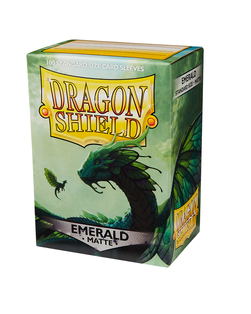 Sleeves: Dragon Shield - Standard - Matte (x100) - Emerald