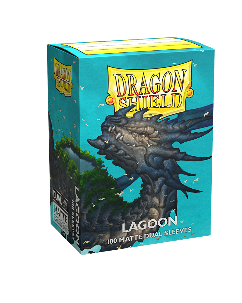 Sleeves: Dragon Shield - Standard - Dual Matte (x100) - Lagoon