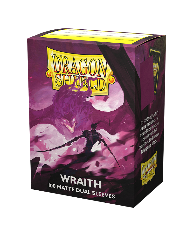 Sleeves: Dragon Shield - Standard - Dual Matte (x100) - Wraith