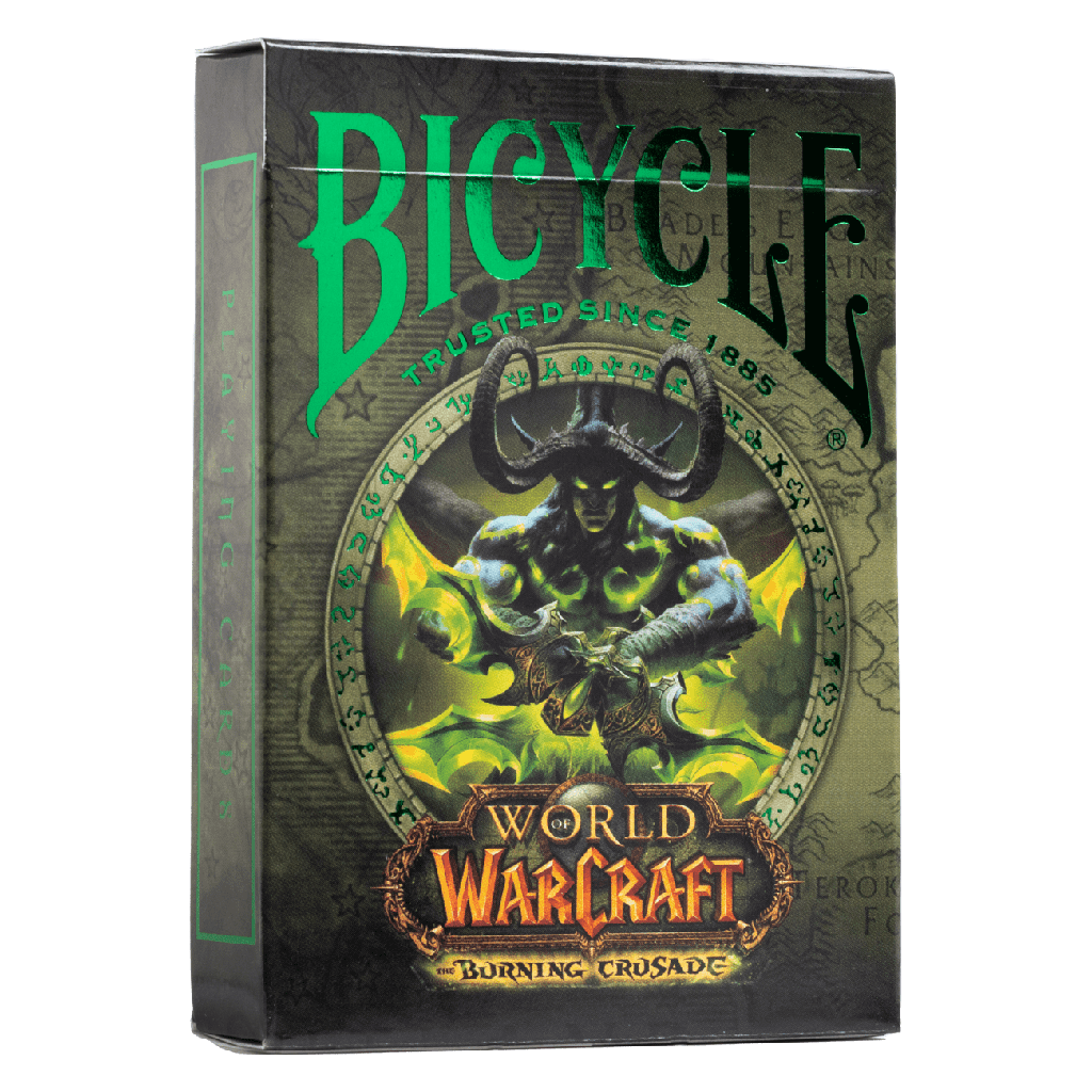 Playing Cards: Bicycle - World of Warcraft #2 - The Burning Crusade