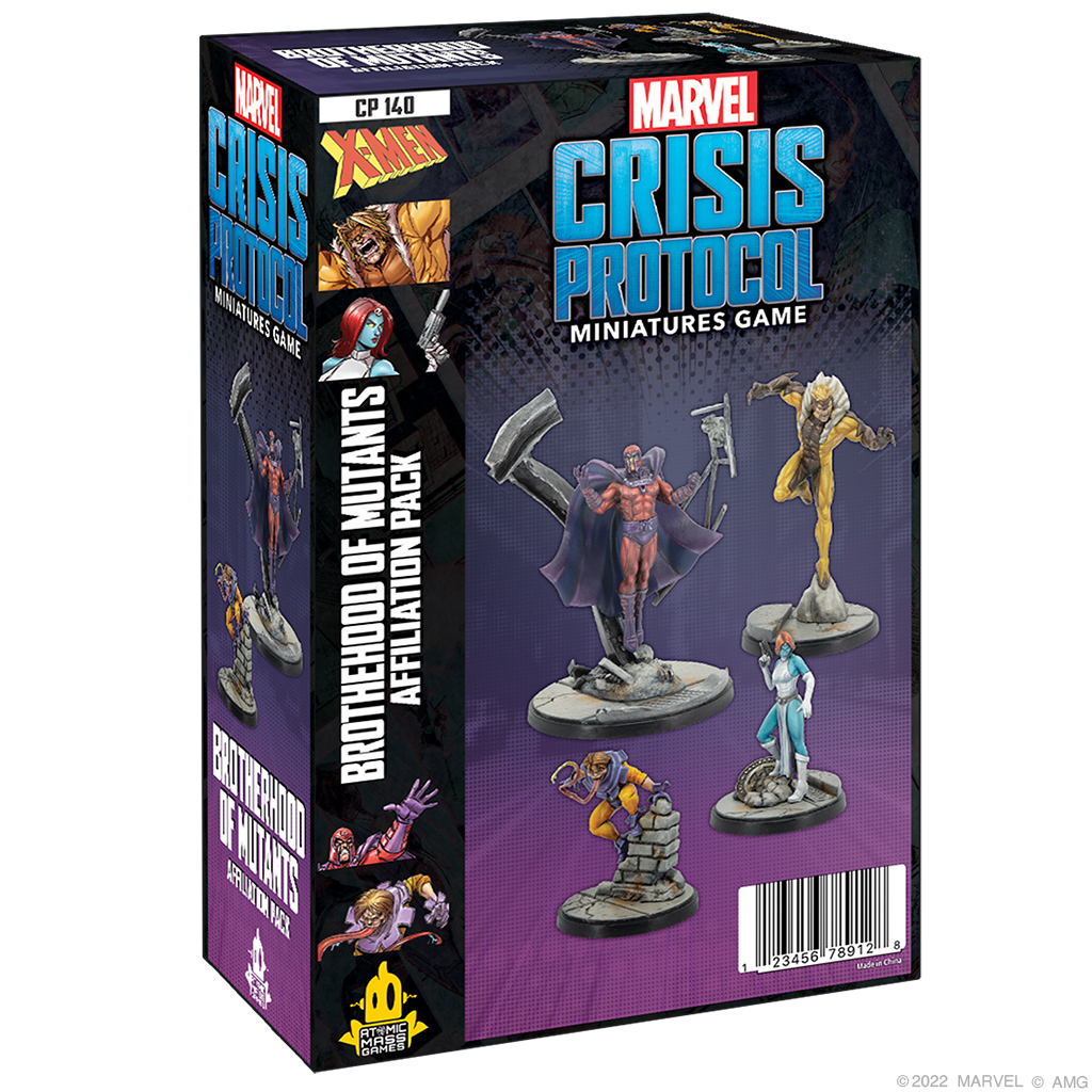 MARVEL: Crisis Protocol - Brotherhood of Mutants Affiliation Pack