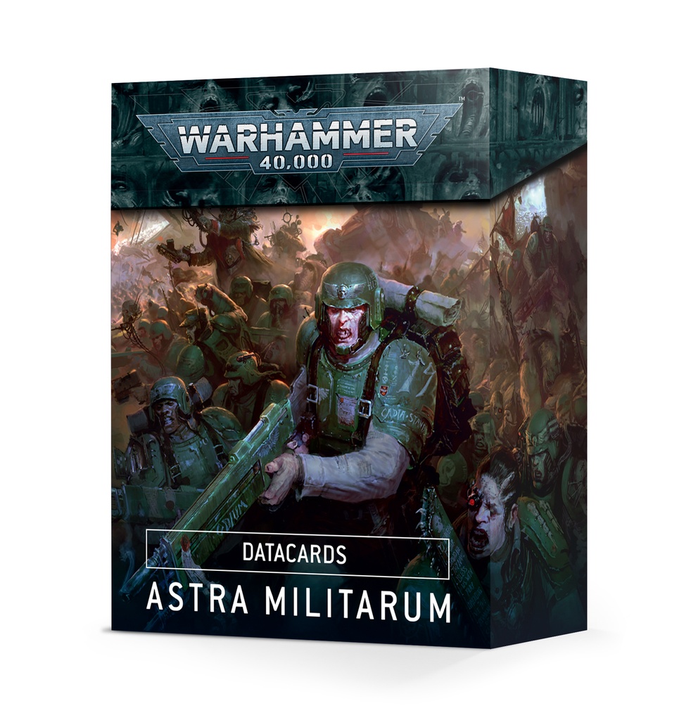 WH 40K: Astra Militarum - Datacards