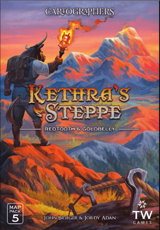 Cartographers: Map Pack 5 - Kethra's Steppe