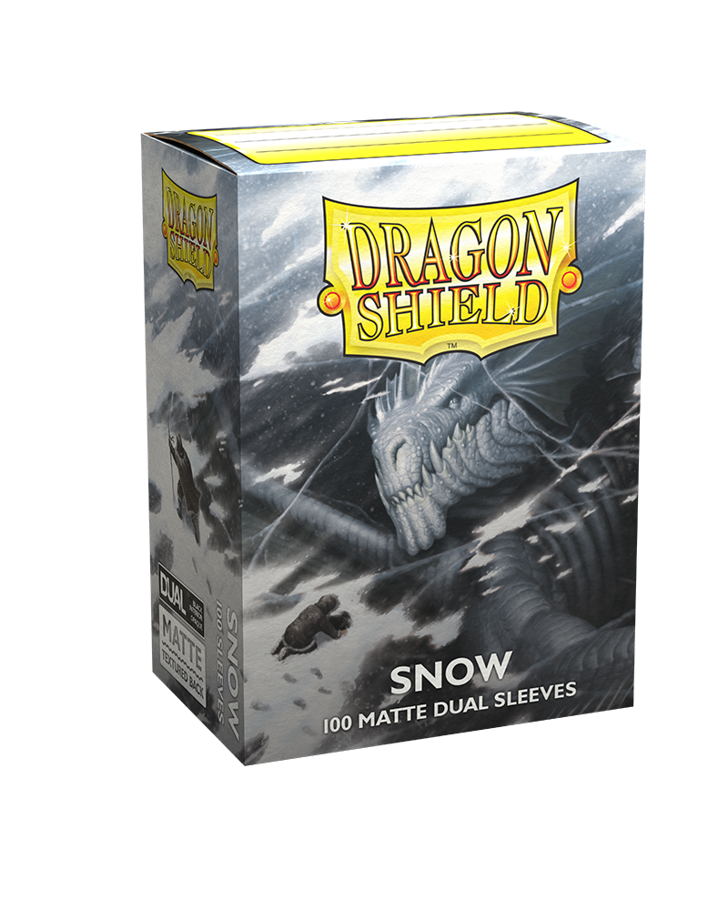 Sleeves: Dragon Shield - Standard - Dual Matte (x100) - Snow