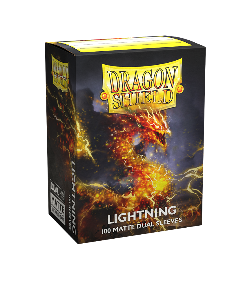 Sleeves: Dragon Shield - Standard - Dual Matte (x100) - Lightning