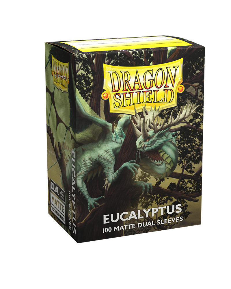 Sleeves: Dragon Shield - Standard - Dual Matte (x100) - Eucalyptus