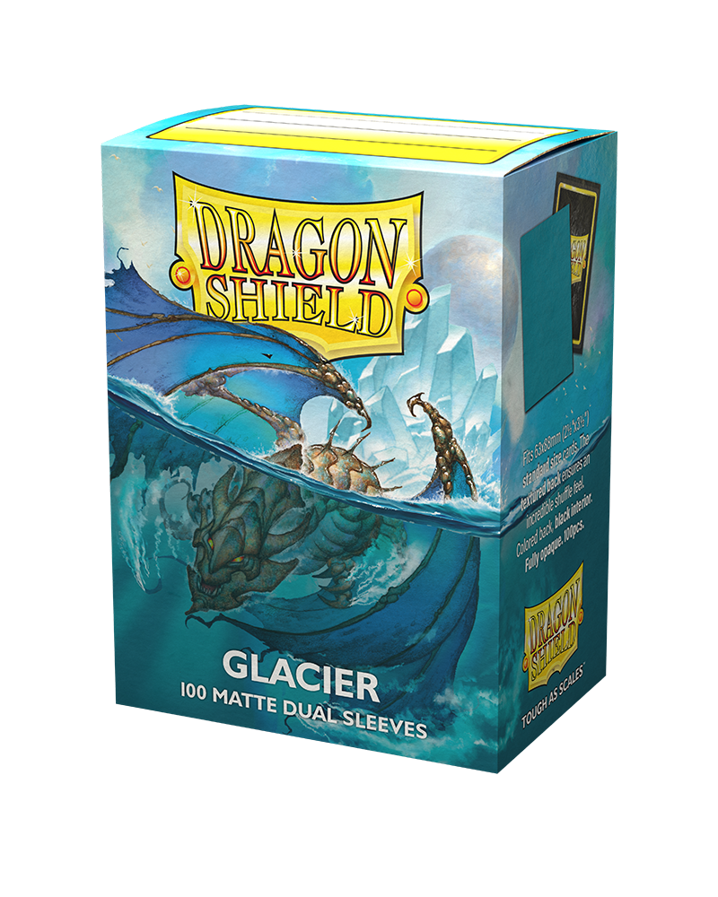 Sleeves: Dragon Shield - Standard - Dual Matte (x100) - Glacier