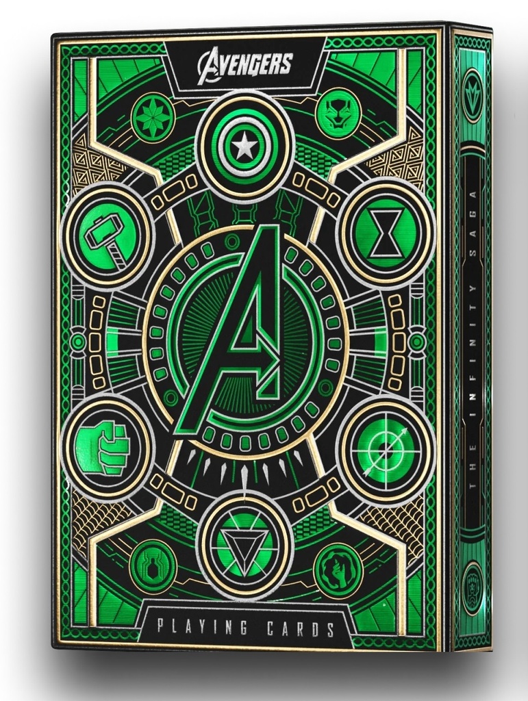 Playing Cards: Theory 11 - Avengers (Green)