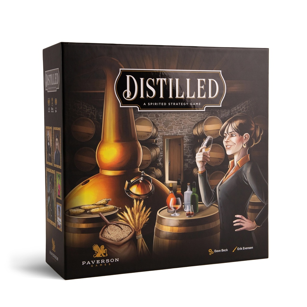 Distilled: A Spirited Strategy Game