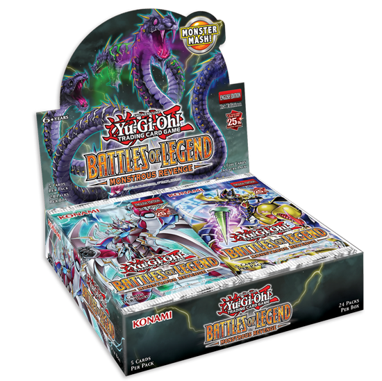 Yu-Gi-Oh! TCG:  Battles of Legend Monstrous Revenge Booster (x24)