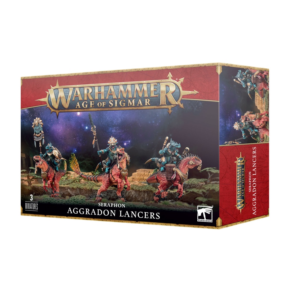 WH AoS: Seraphon - Aggradon Lancers