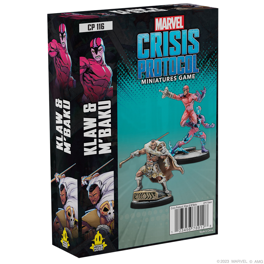 MARVEL: Crisis Protocol - Klaw & M'Baku