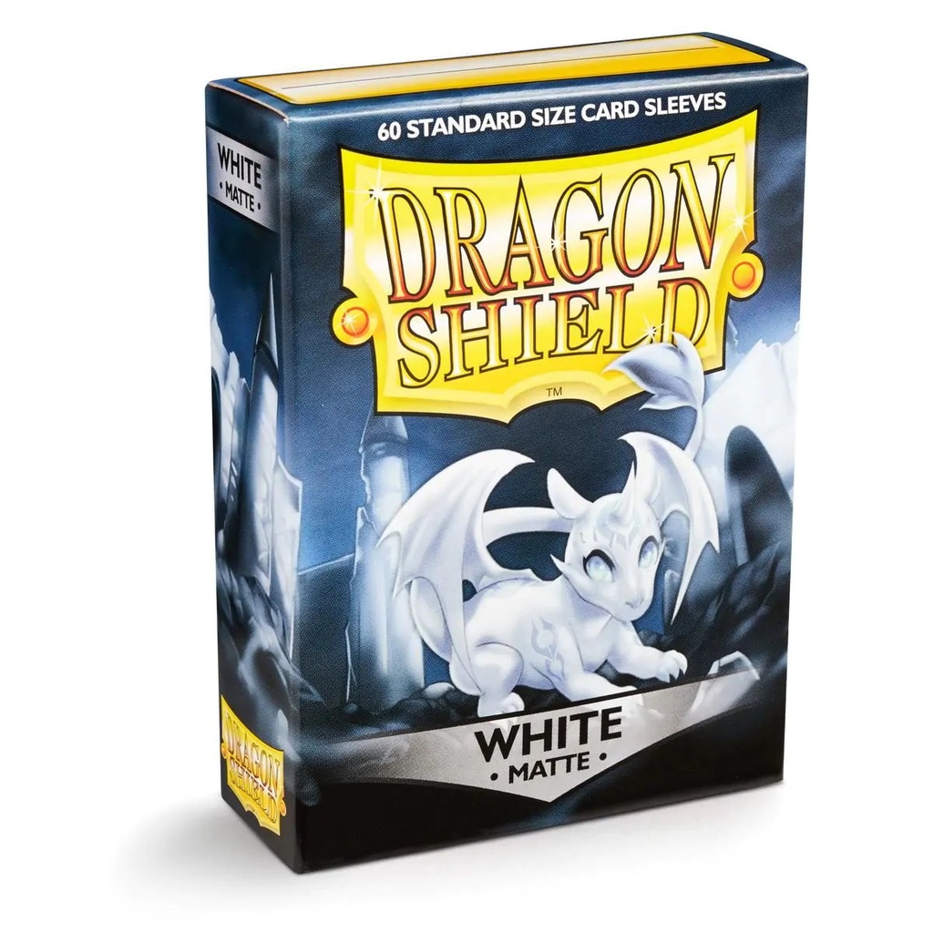 Sleeves: Dragon Shield - Standard - Matte (x60) - White