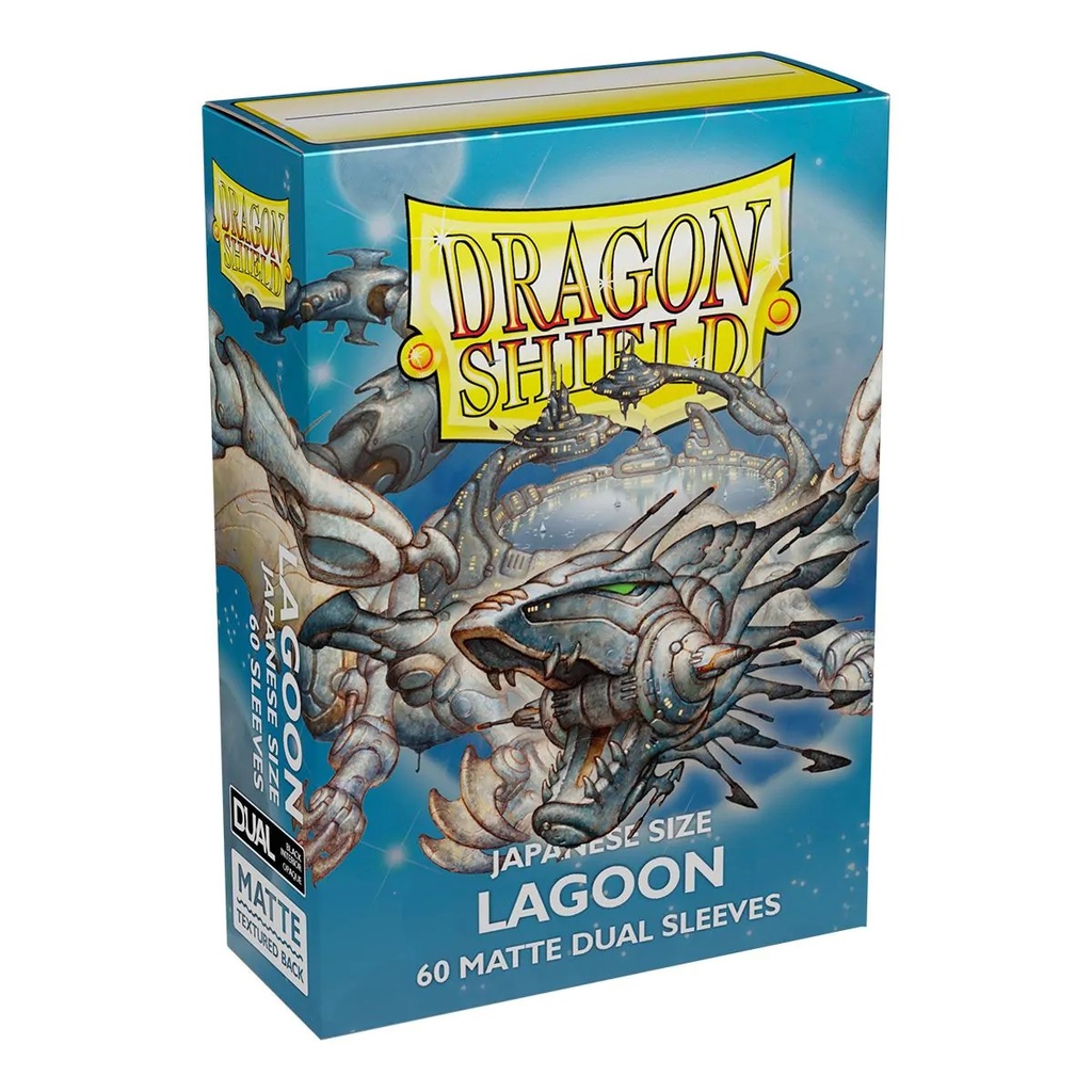 Sleeves: Dragon Shield - Japanese Size - Dual Matte (x60) - Lagoon