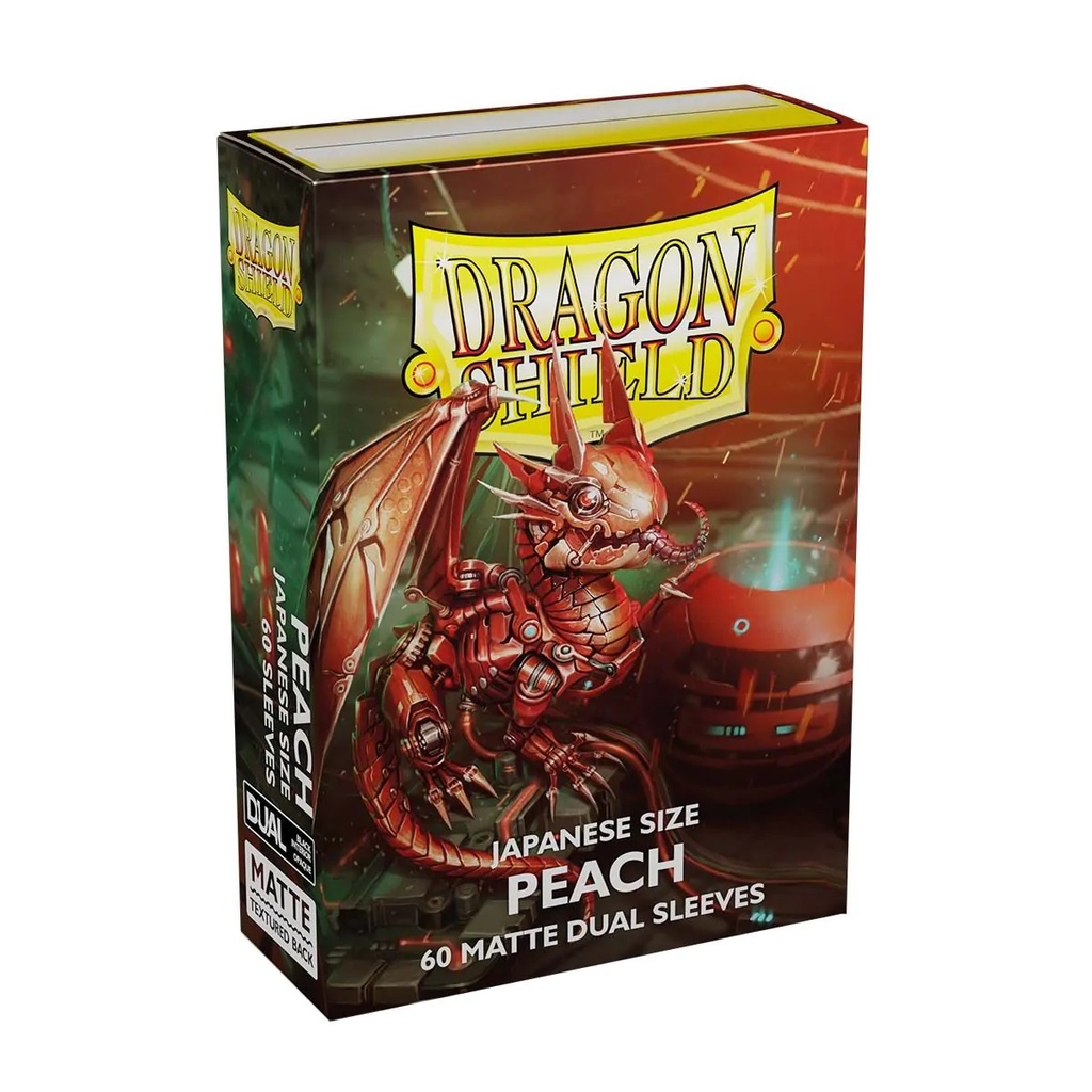 Sleeves: Dragon Shield - Japanese Size - Dual Matte (x60) - Peach