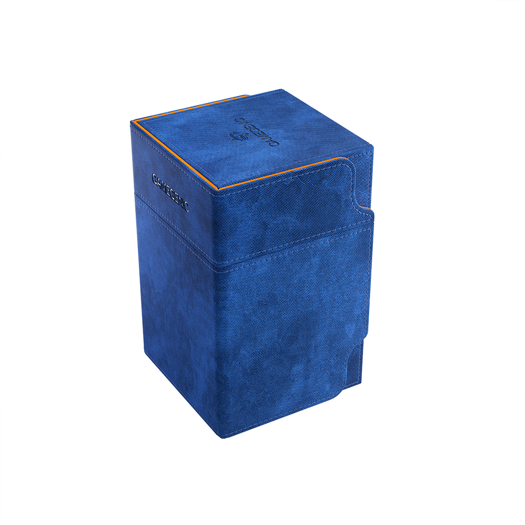 Deck Box: Gamegenic - Watchtower 100+ XL Convertible - Blue/Orange Exclusive Line