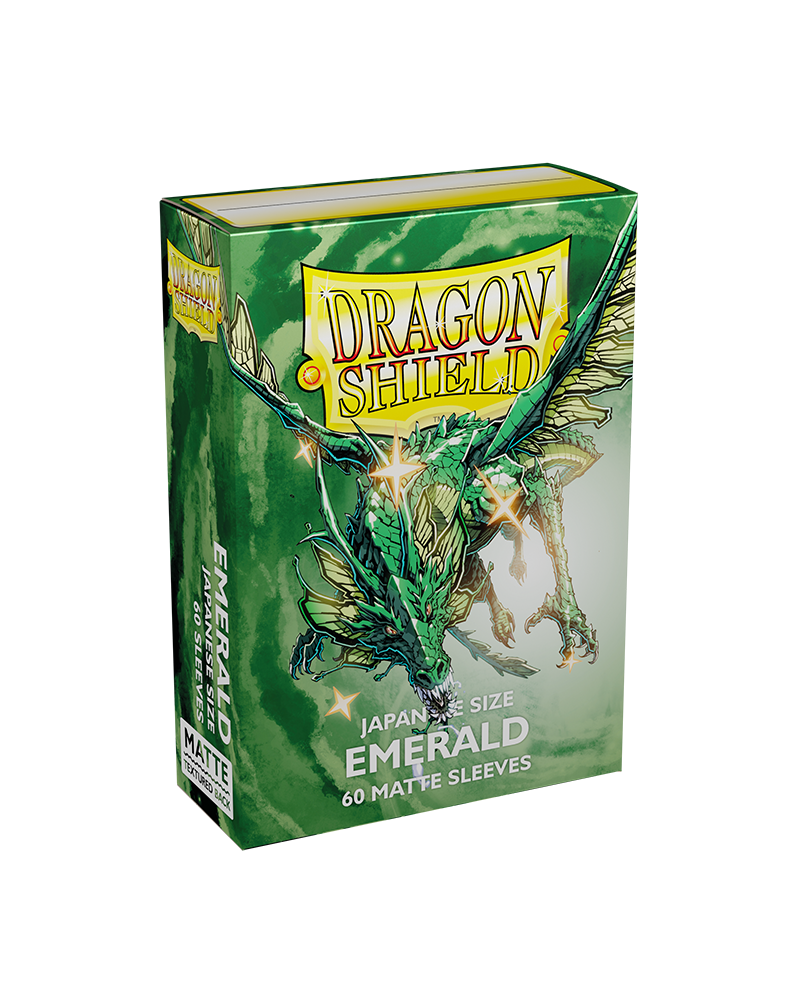 Sleeves: Dragon Shield - Japanese Size - Matte (x60) - Emerald