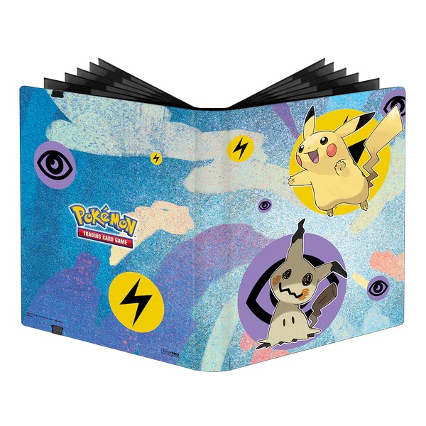 Pokemon Binder: Ultra PRO - Premium 12-Pocket PRO-Binder - Pikachu & Mimikyu