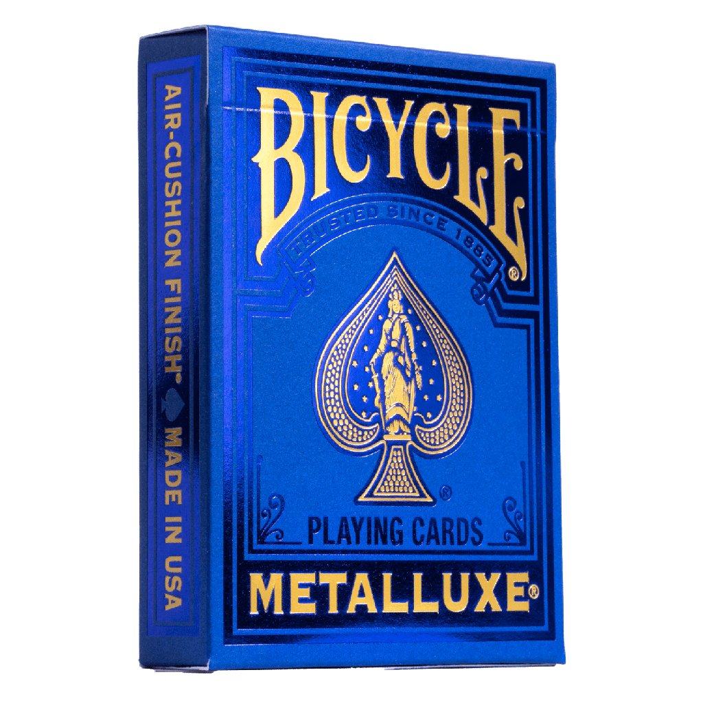 Playing Cards: Bicycle - Metalluxe Blue