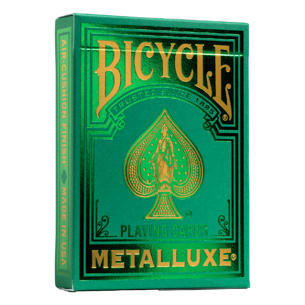 Playing Cards: Bicycle - Metalluxe Green