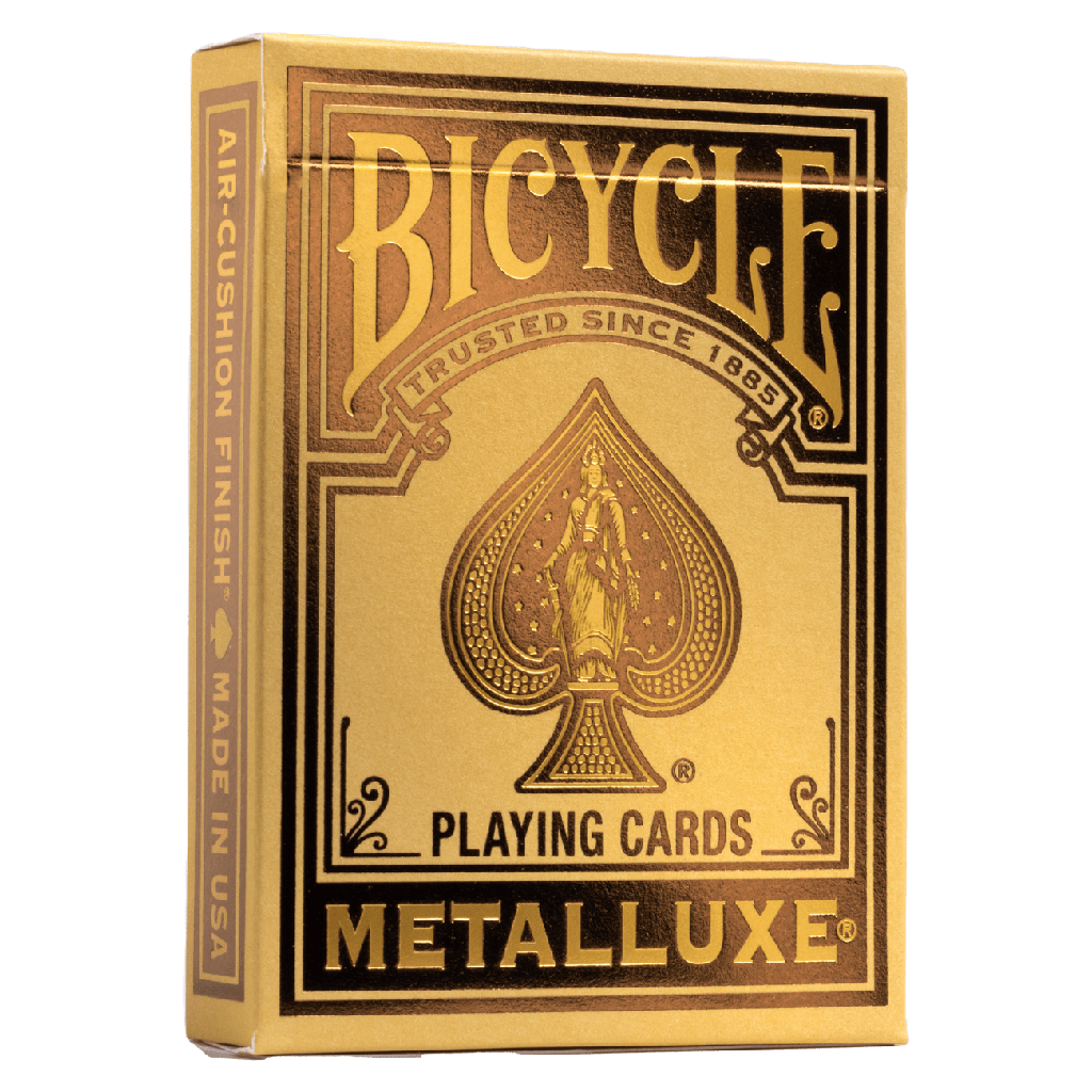 Playing Cards: Bicycle - Metalluxe Gold