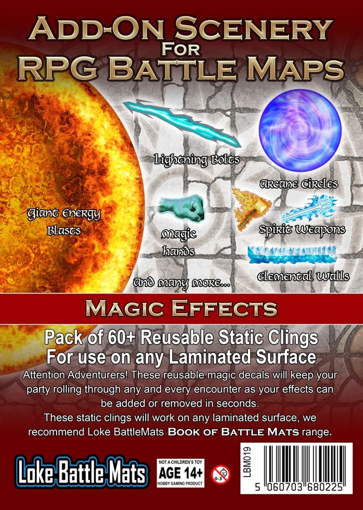 RPG Battle Maps: Add-on Scenery - Magic Effects