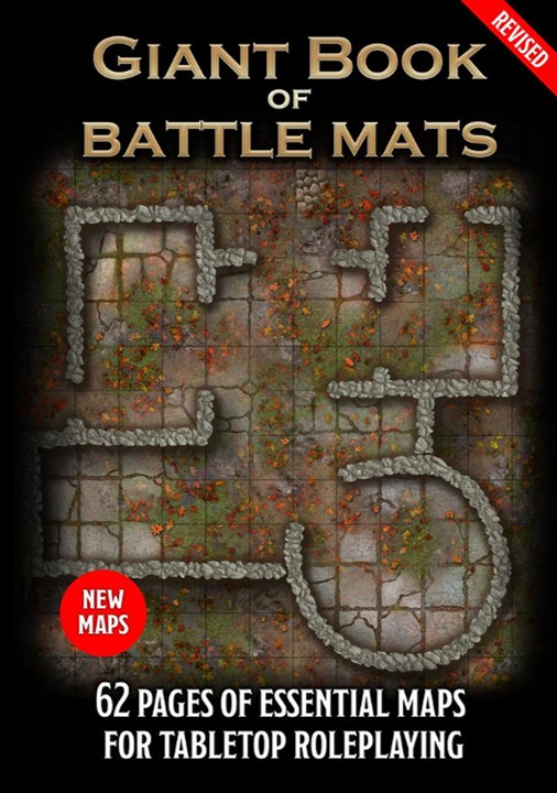 RPG Battle Mats: Giant Book of Battle Mats (Revised)