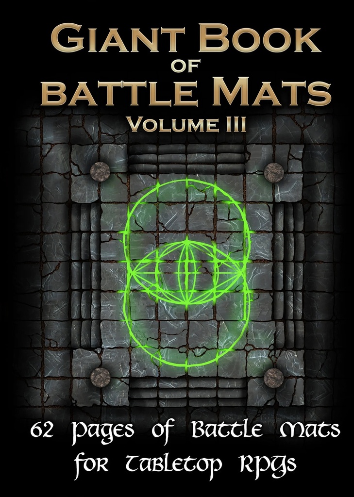 RPG Battle Mats: Giant Book of Battle Mats - Vol.3