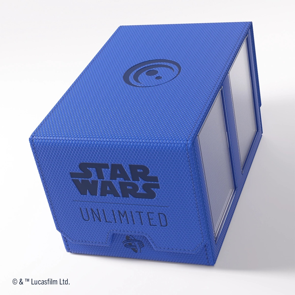 Deck Box: Star Wars: Unlimited Double Deck Pod - Blue