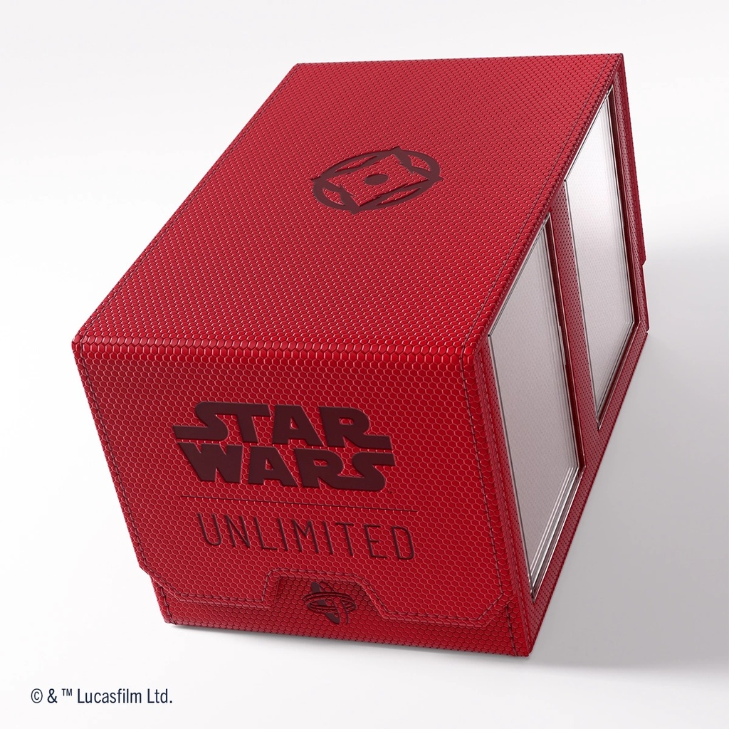 Deck Box: Star Wars: Unlimited Double Deck Pod - Red