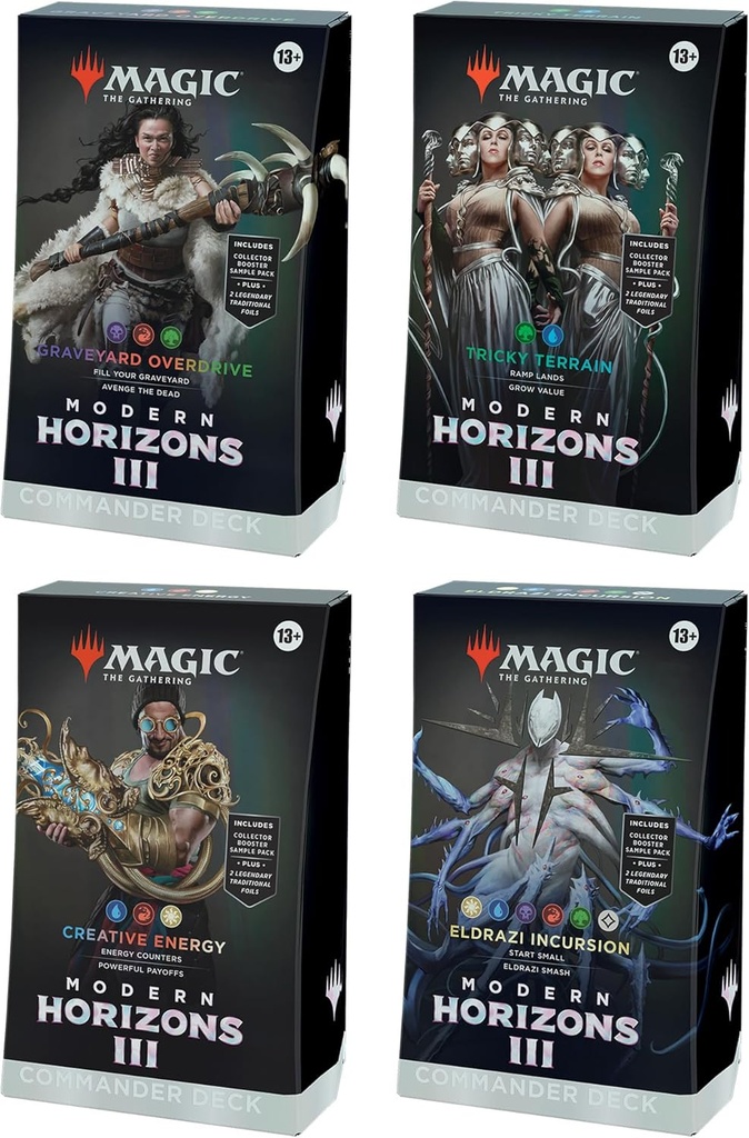 MTG: Modern Horizons 3 - Commander Decks (x4)