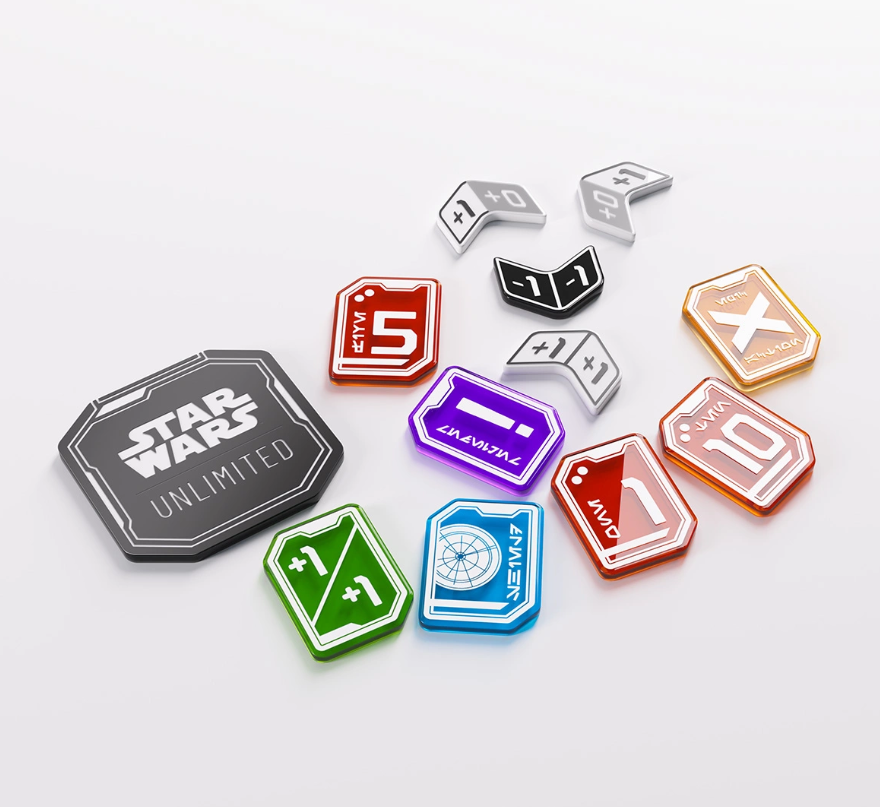 Star Wars: Unlimited Acrylic Tokens