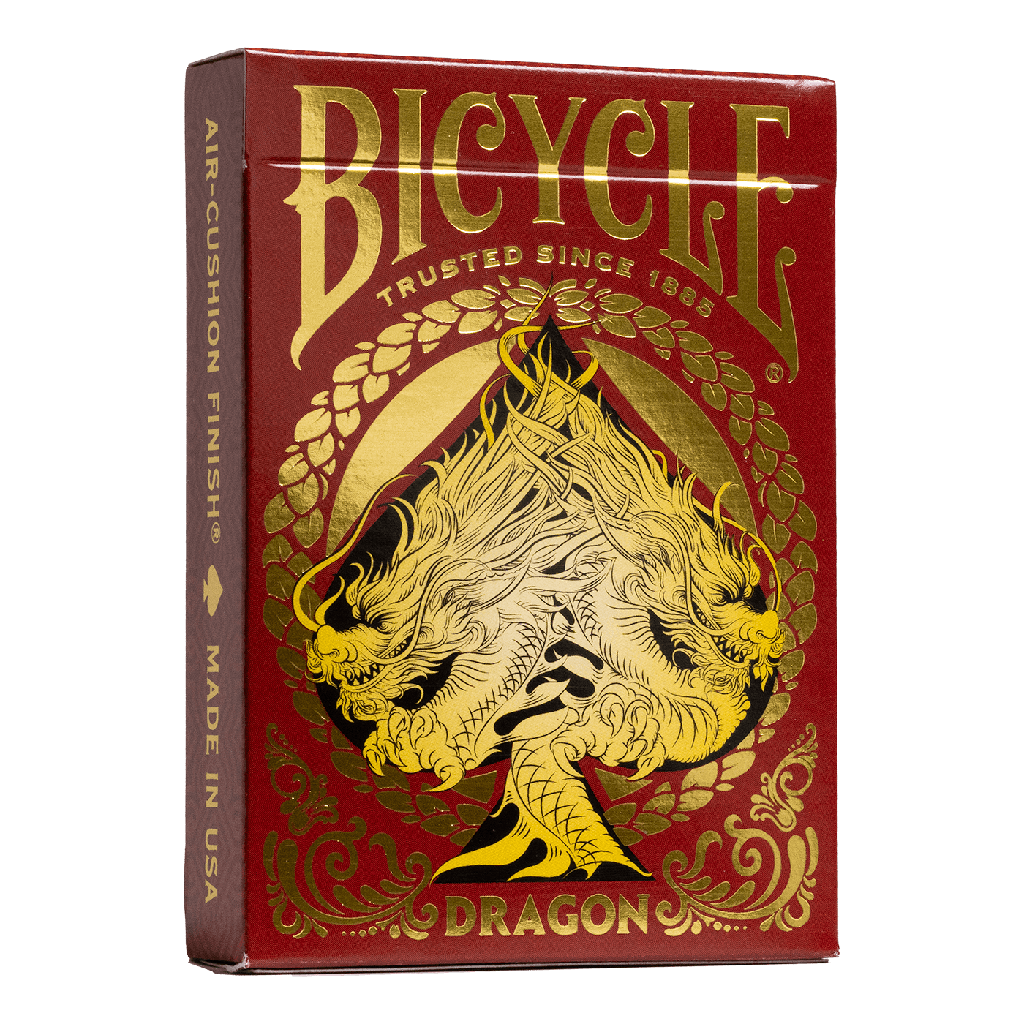 Playing Cards: Bicycle - Dragon Red