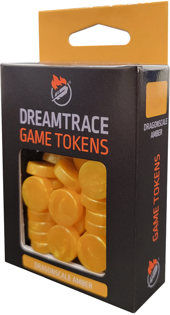 Gaming Tokens: Dream Trace - Dragonscale Amber