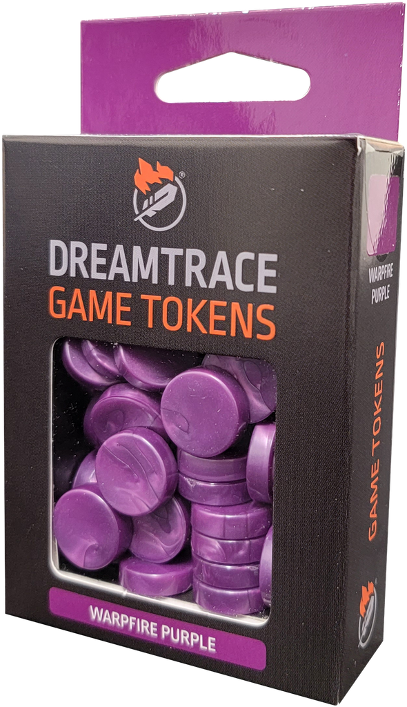 Gaming Tokens: Dream Trace - Warpfire Purple