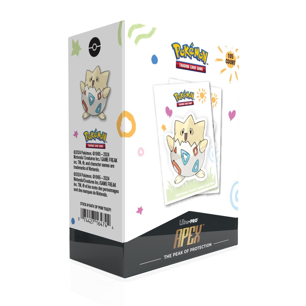 Pokemon Sleeves: Ultra PRO - Apex (x105) - Togepi Holiday (Limited Release)